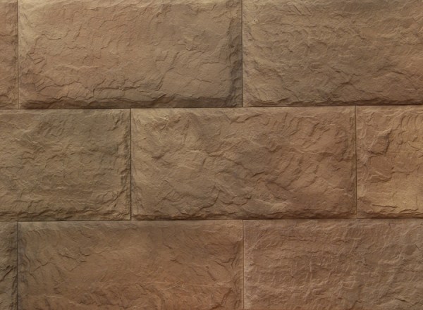 Kamień sztuczny Quartzite-2, panel elewacyjny Cegła. Artykuł КР0014