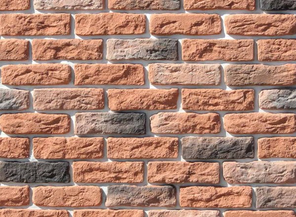 Kamień sztuczny Brugge Brick, rozdarty Cegła Cena. Artykuł 315-50