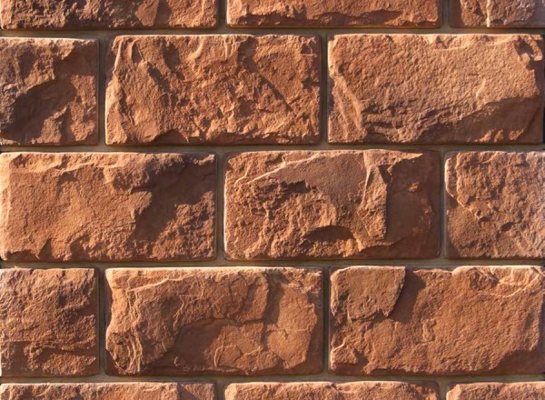 Kamień sztuczny Sheffield, kamień przodem, Cegła pod kamień. Artykuł 434-40
